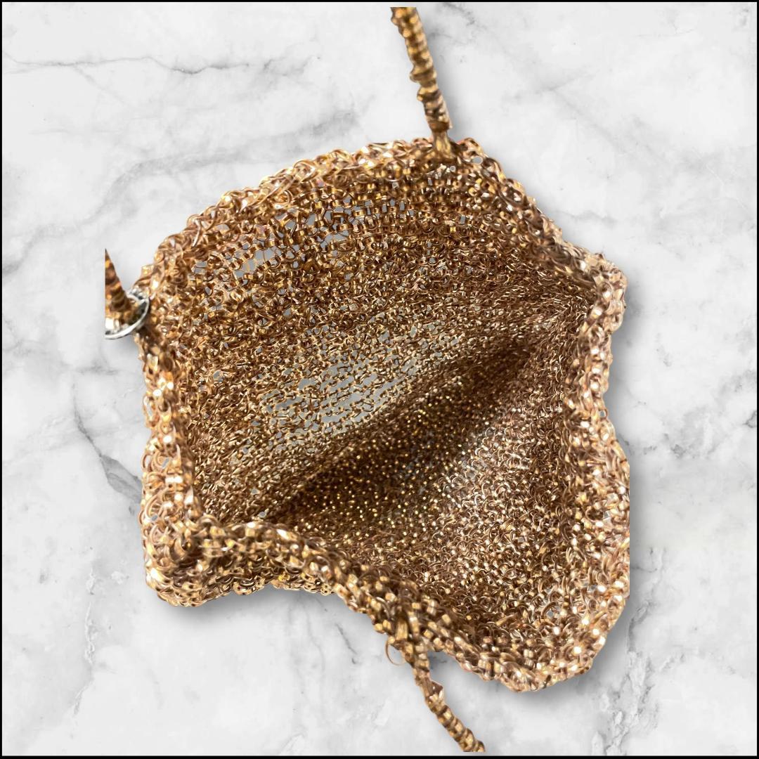 正規品 ANTEPRIMA アンテプリマ ワイヤーバッグ ゴールド トート