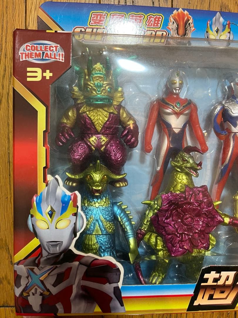 ウルトラマンゼロ 中国限定 ウルトラマンフィギュアセット パチモン