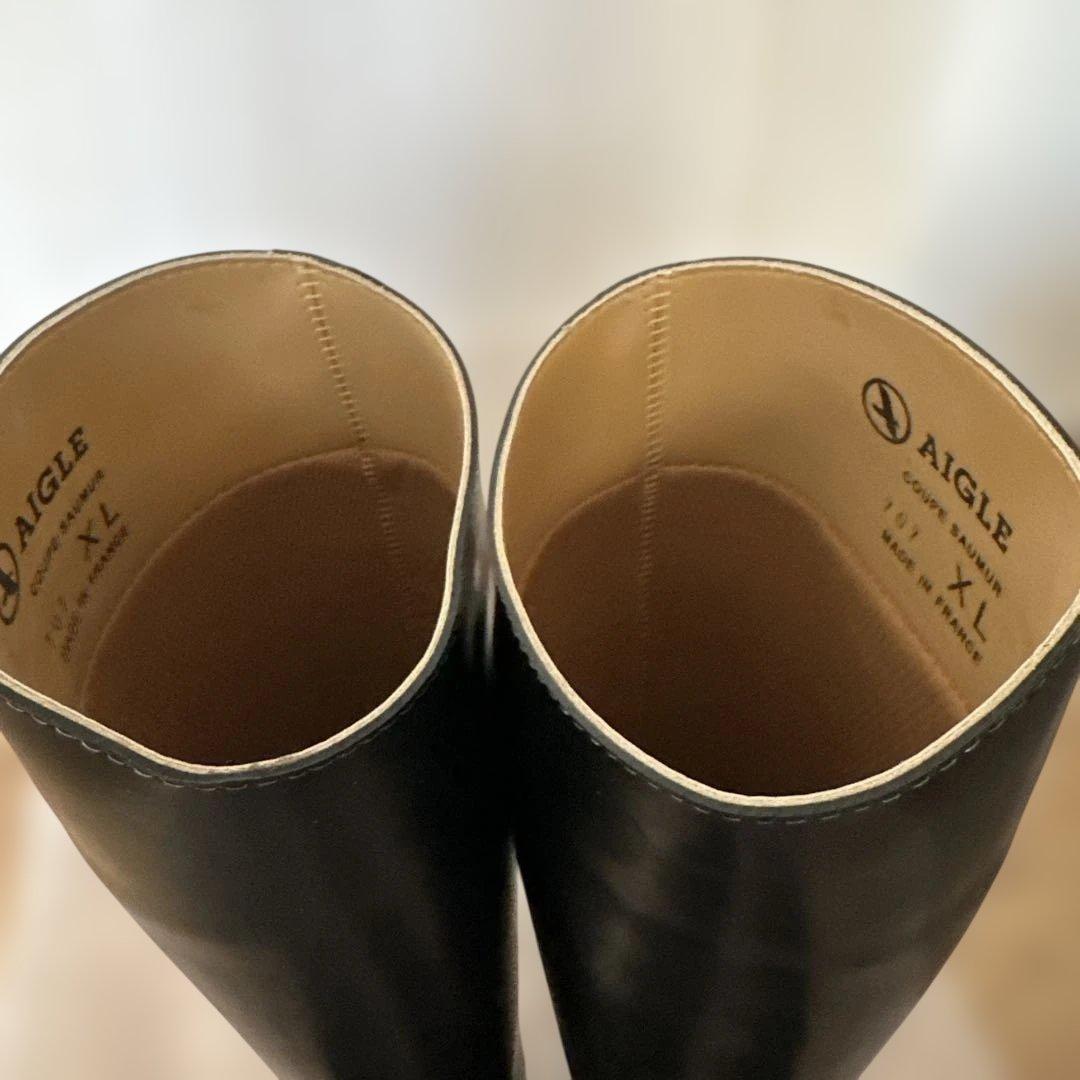 AIGLE COUPE SAUMUR XL レインブーツ 乗馬ブーツ - メルカリ