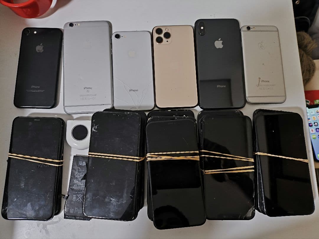 O*i様 まとめ売り部品取り用 iPhone 複数台 完全ジャンク品・部品取り用】 Apple アップル iPhone アイフォーン 2