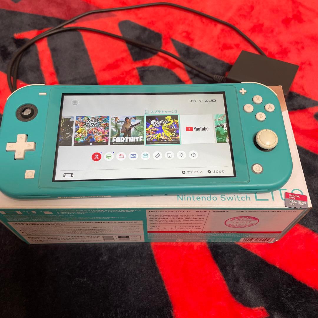 Nintendo Switch Lite ターコイズ ジャンク品スプラ3付き 楽天ブックス: Nintendo Switch Lite ターコイズ - Nintendo Switch