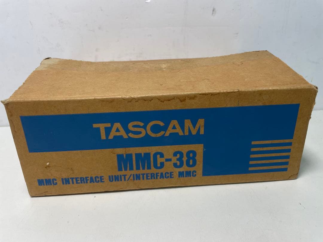 未使用保管品】TASCAM タスカム MMC-38 インターフェースユニット TascamがPortacapture X8を発売 - 32ビットフロートのポータブルマルチ