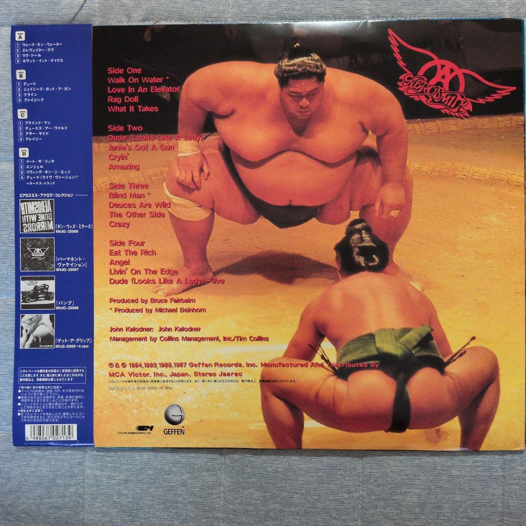 Aerosmith BIG ONES レコード - メルカリ