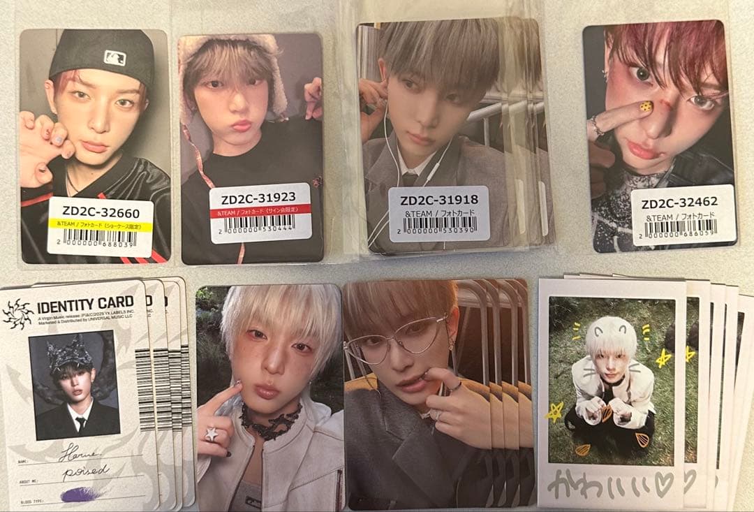 &TEAM HARUA Back To Life 月狼 トレカ ハルア ショケ - メルカリ