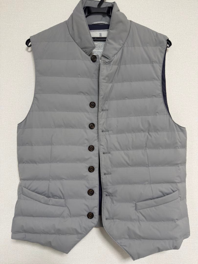 BRUNELLO CUCINELLI グレー ノーカラー ベスト 楽天市場】ブルネロクチネリ ベストの通販