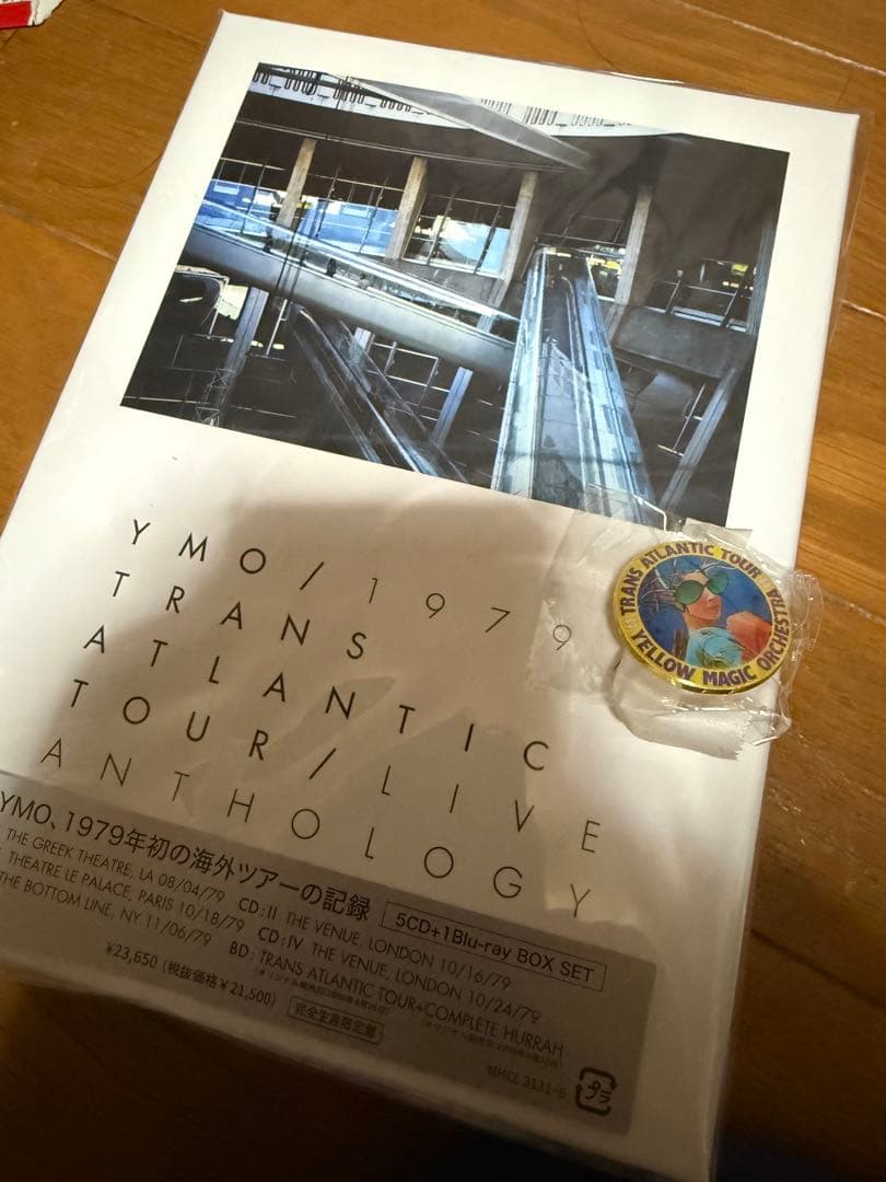 【缶バッジ特典付】YMO 1979 TRANS ATLANTIC TOUR YMO 1979 TRANS ATLANTIC TOUR LIVE 特典付き - メルカリ
