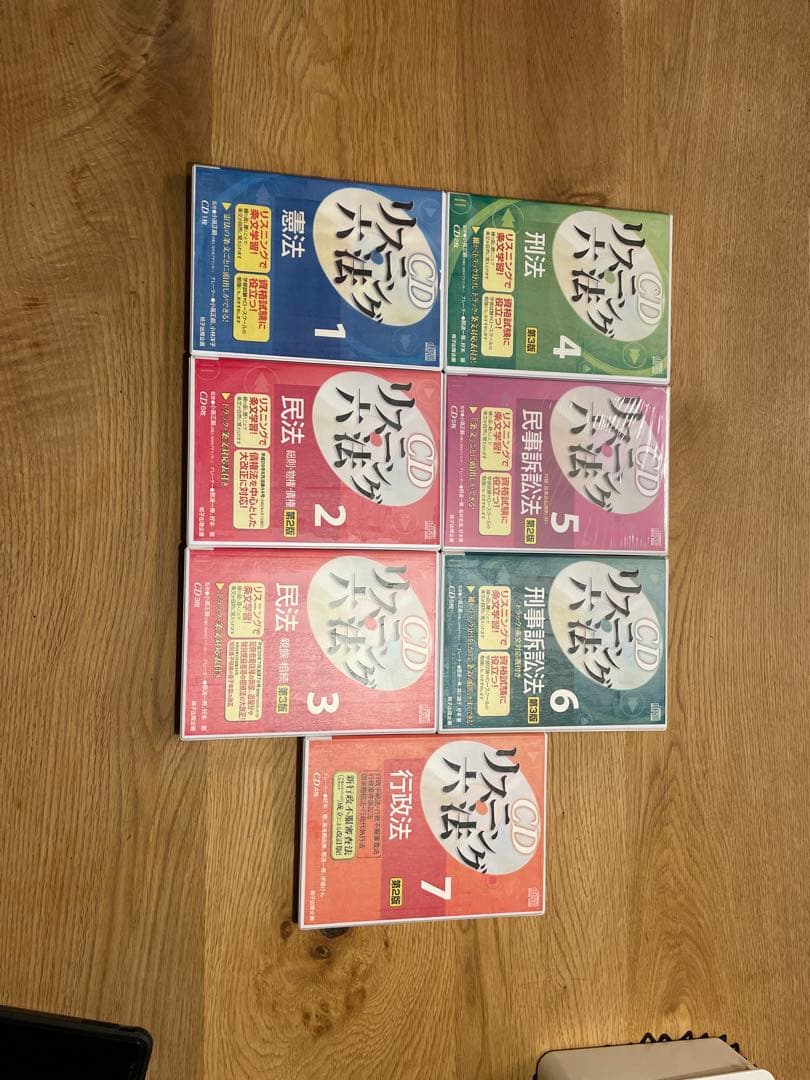 ★CDリスニング6法セット★ 六法｜紙子出版企画｜法律系資格受験CD教材