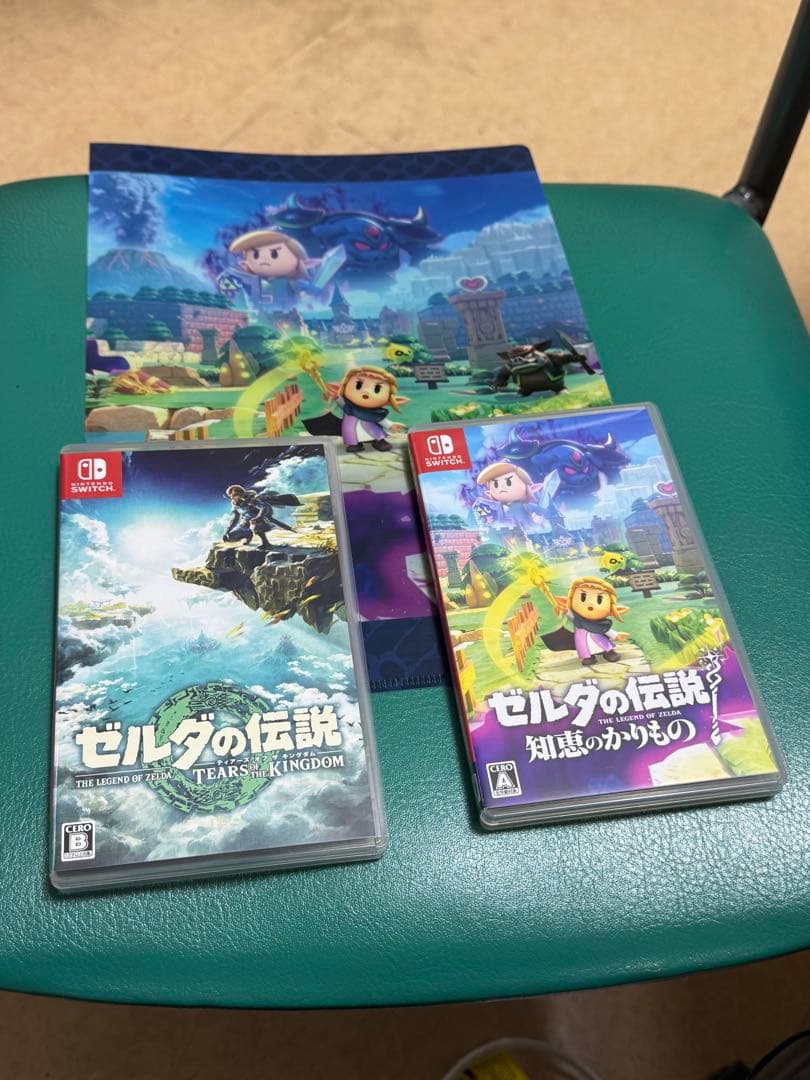ゼルダの伝説 ティアーズ オブ ザ キングダム 知恵のかりもの セット￼ 楽天ブックス: 【楽天ブックス限定配送パック】【楽天ブックス限定特典