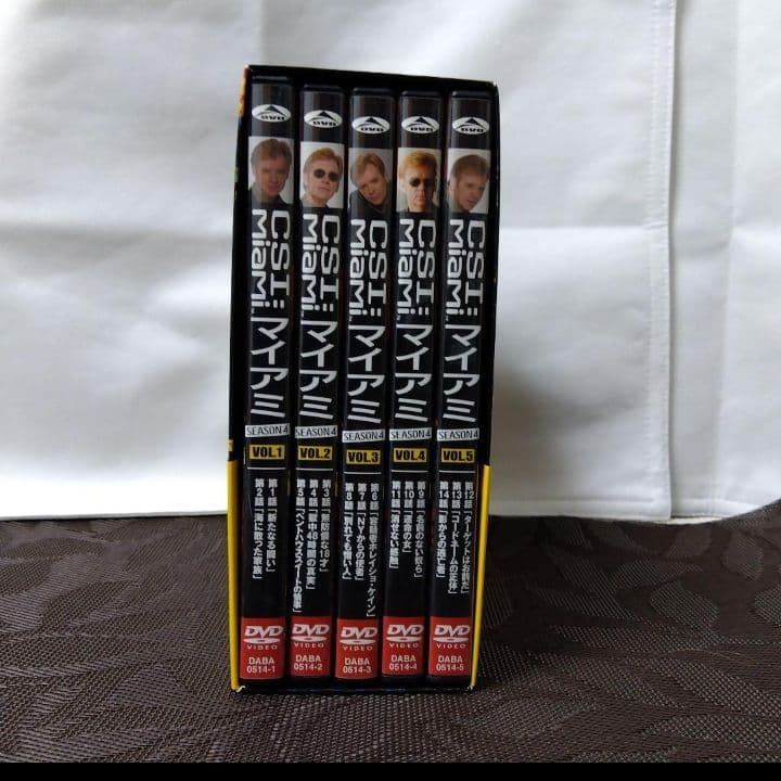 DVD「CSI:マイアミ シーズン4 コンプリートDVD-BOX-1〈5枚組