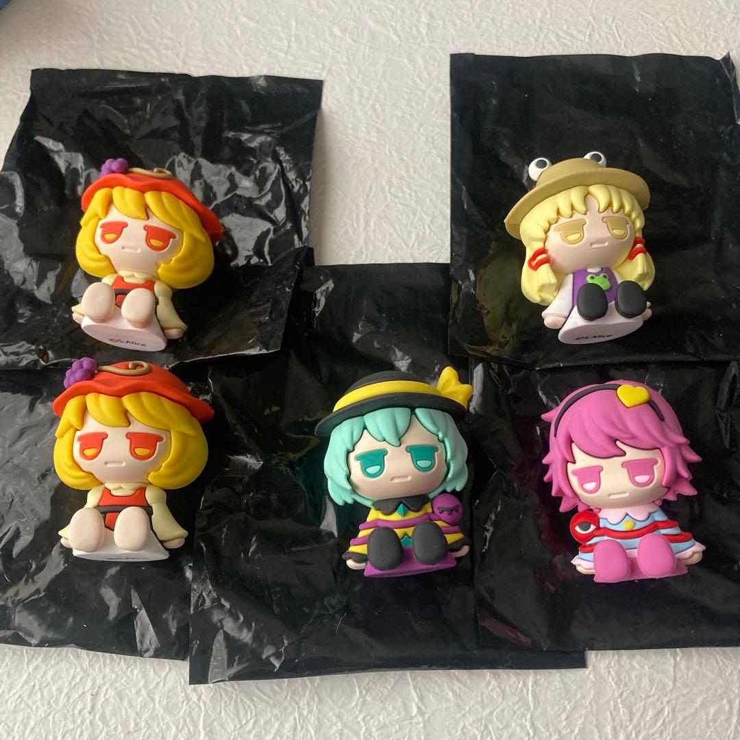 東方Project じとっと ラバーフィギュア vol.3 - メルカリ