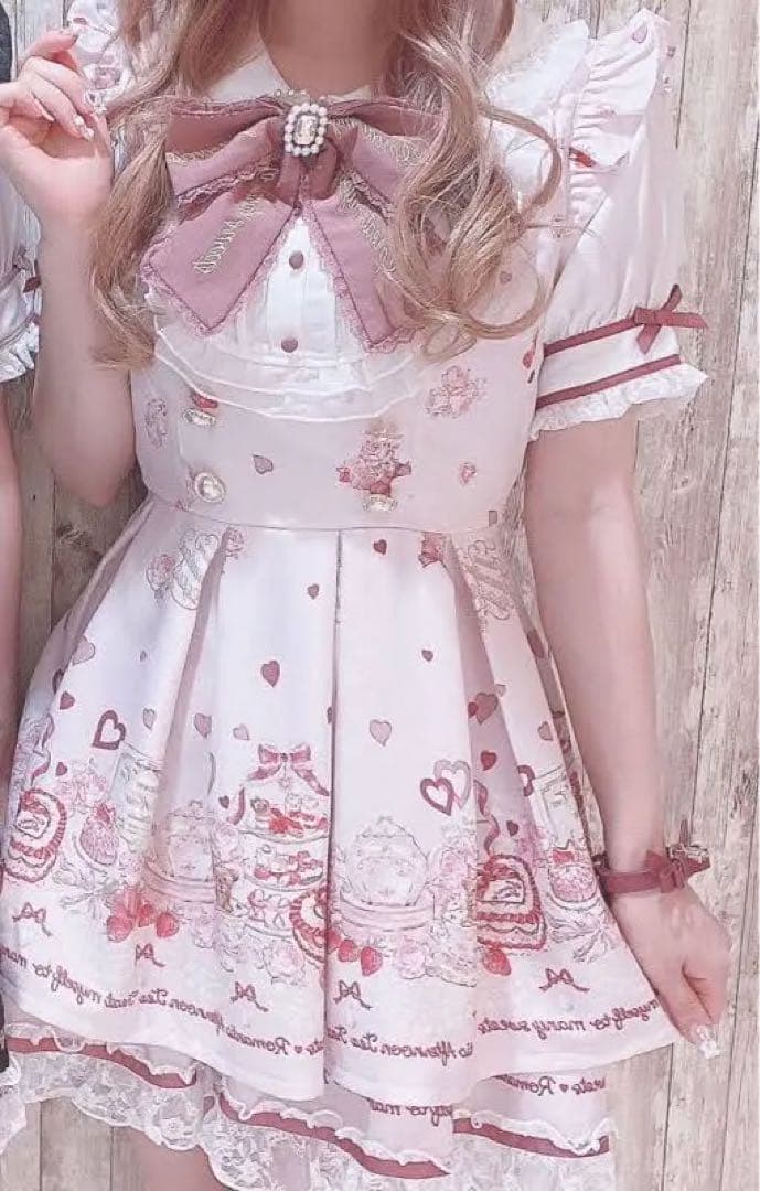 LIZLISA Many Hearts Afternoontea柄セットアップ - メルカリ