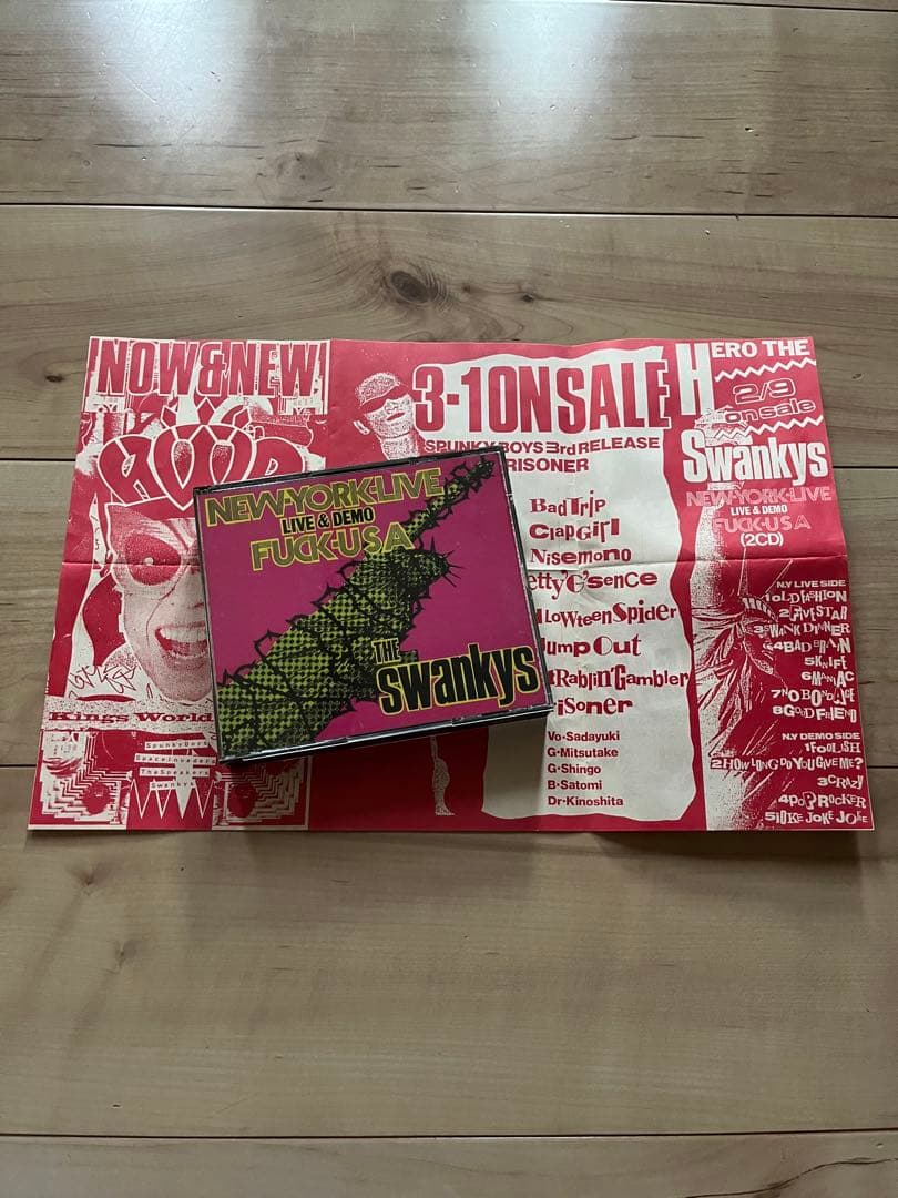 邦楽 The Swankys / NEW YORK LIVE FUCK U.S.A