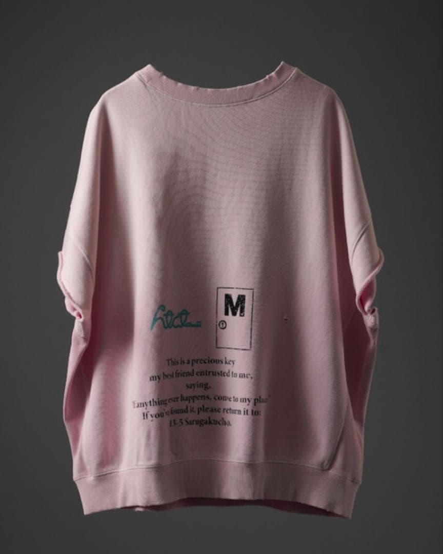 TAKUYA∞ Produce】htct∞×M SWEAT （半袖スウェット）