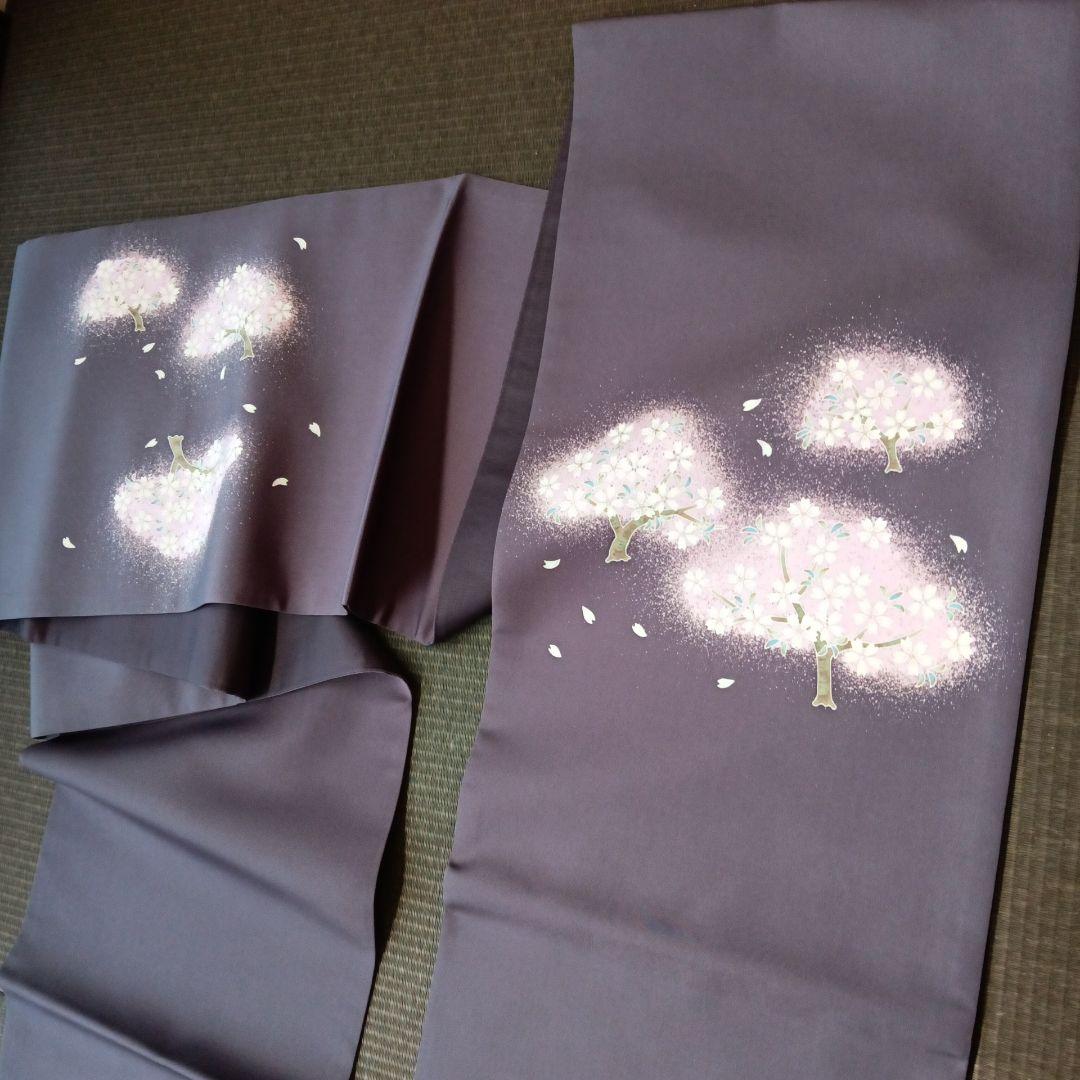 手描き友禅 工房さはこ 友禅作家 佐波古直明氏 九寸名古屋帯