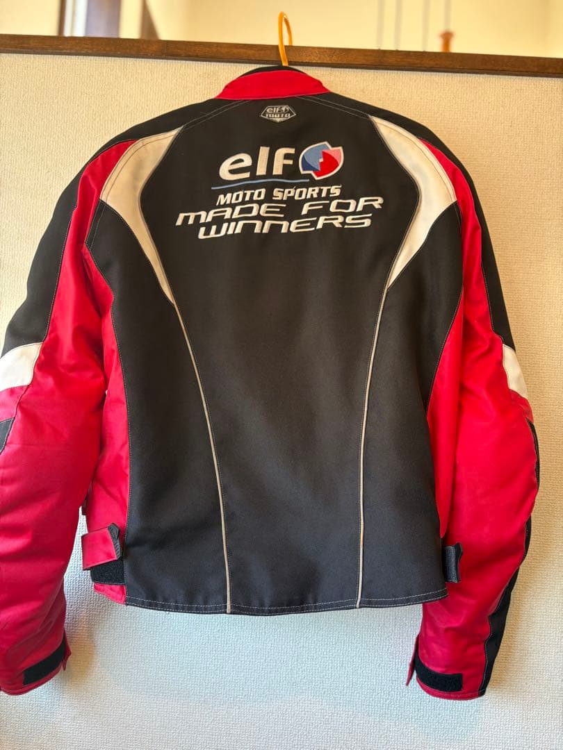 Msak様専用】elf コンペティションジャケット Lサイズ ブラック/レッド