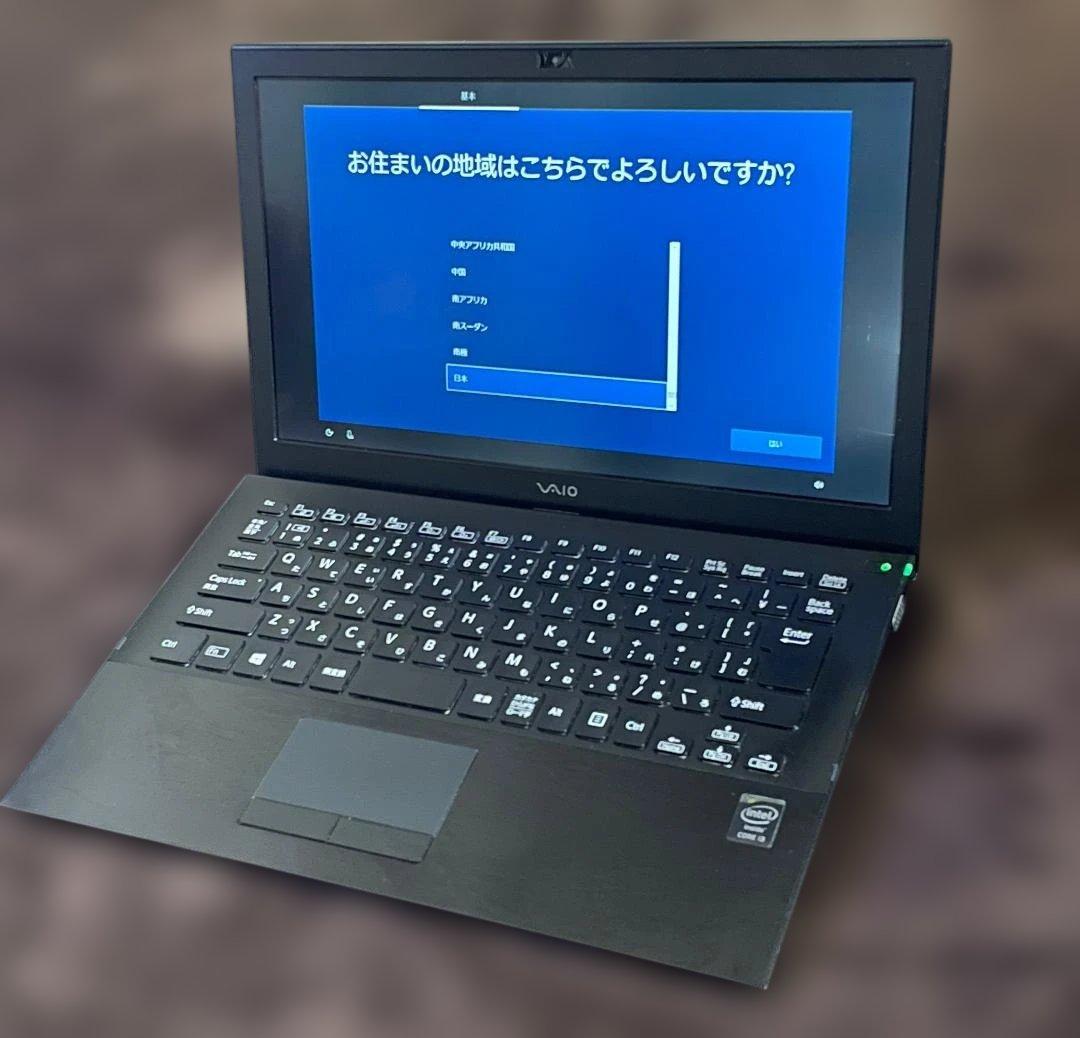 VAIO Pro 13 mk2 VJP132C11N 黒 ノートPC 箱 あり VAIO Pro 13 mk2 VJP132C11N 黒 ノートPC 箱 あり