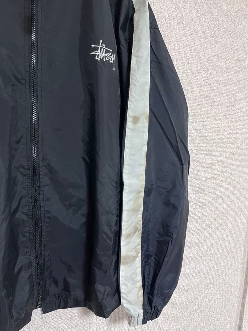 希少・XL相当】90s Old Stussy Sports ナイロンジャケット - メルカリ