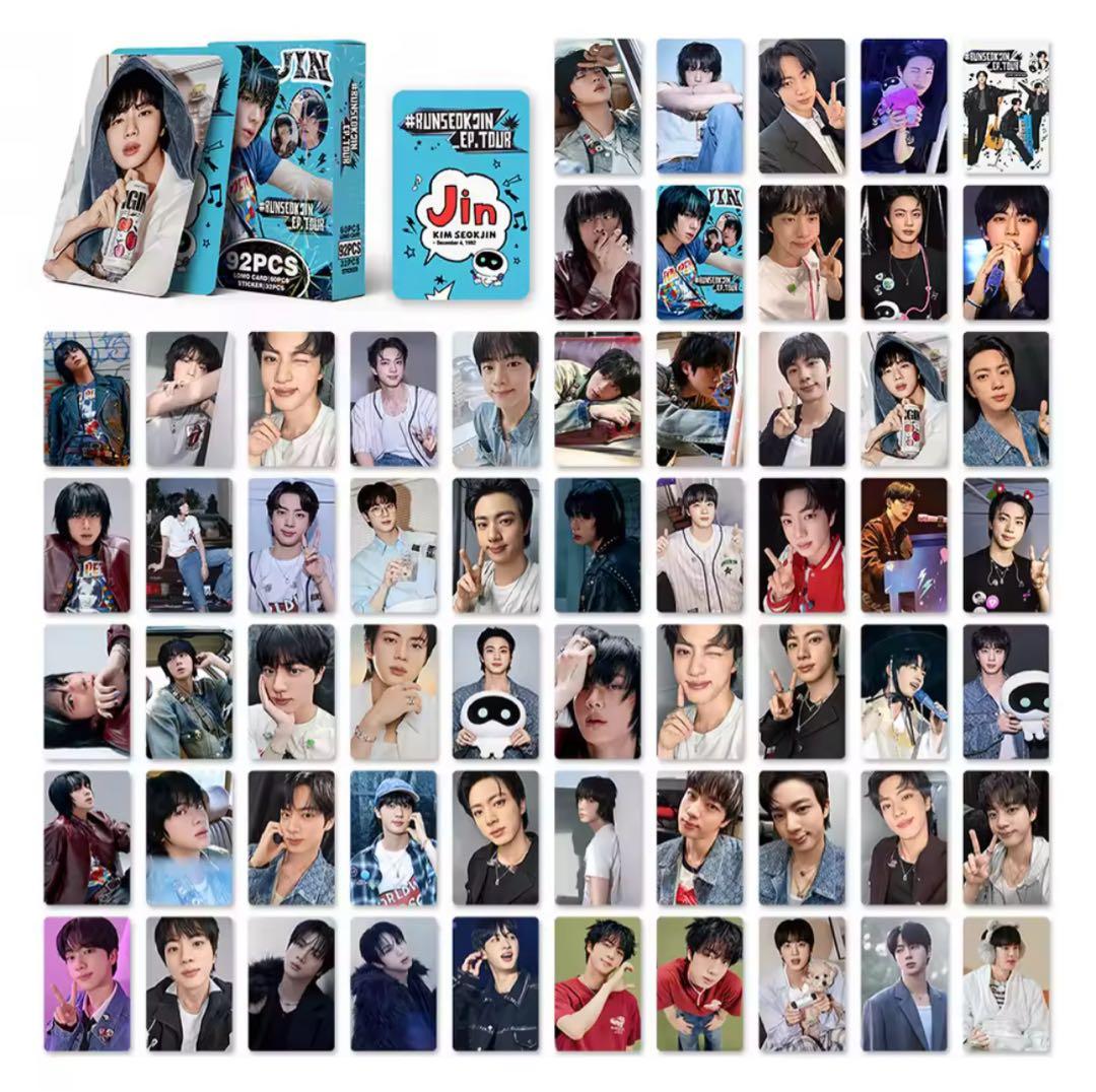 BTS ロモカード92PCS RUNSEOKJIN _EP. TOUR ジン - メルカリ