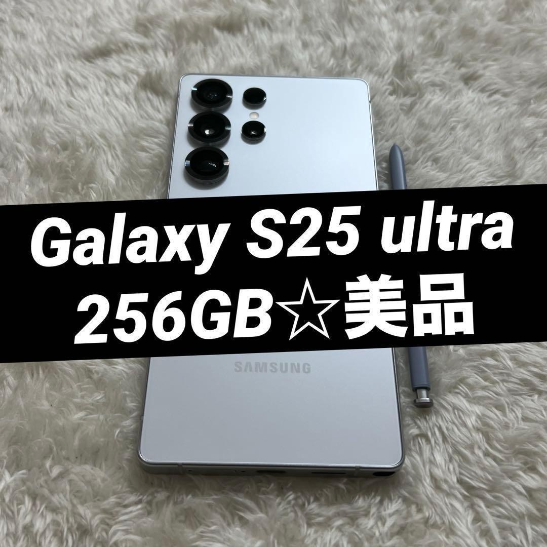 ★ Galaxy S25 ultra 256GB ホワイトシルバー美品j07 Samsung Galaxy S25 Ultra SM-S938B/DS 256GB Unlocked Android Cell