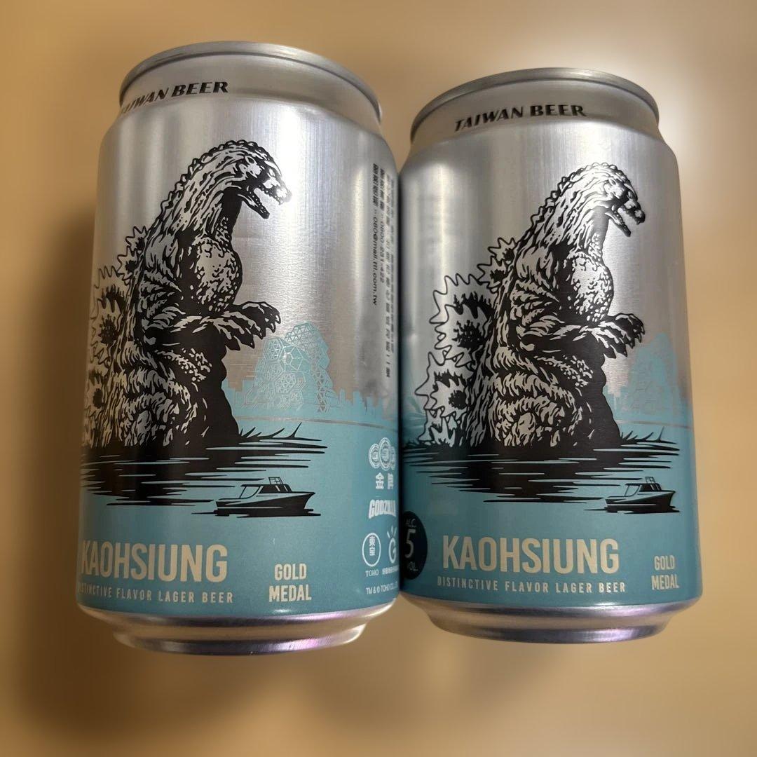 台湾ビール ゴジラ 高雄 限定 - メルカリ