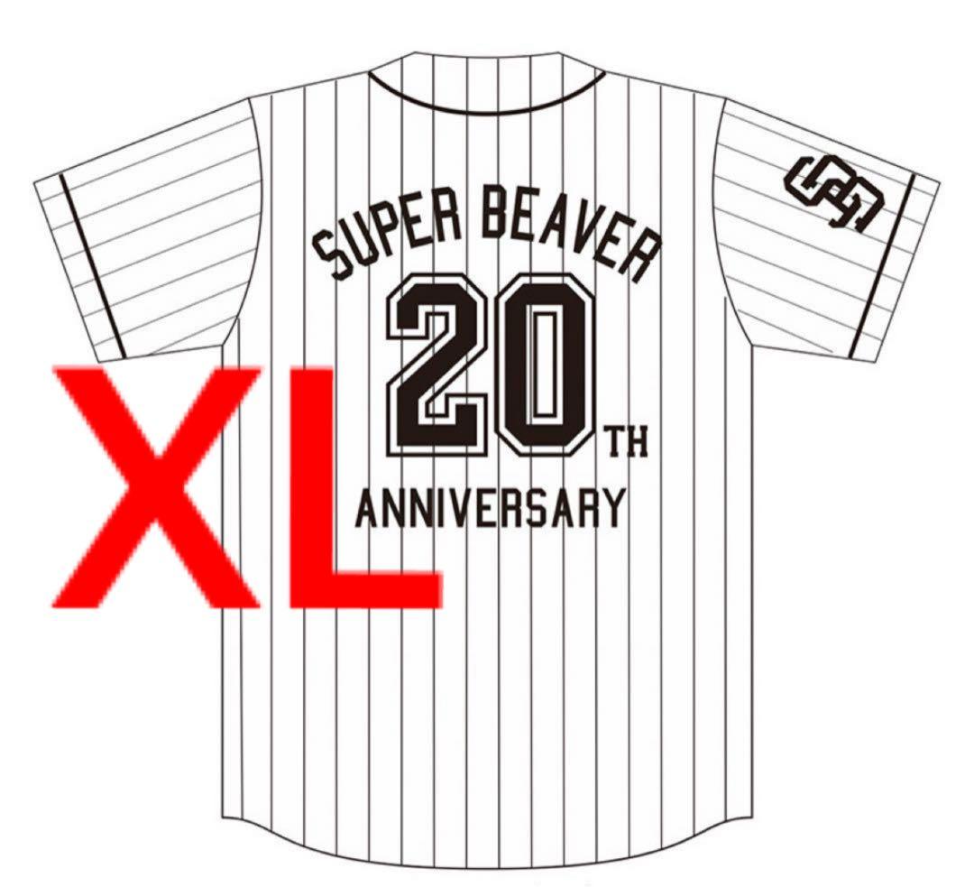未開封】SUPER BEAVER ベースボールシャツ ストライプ XLサイズ