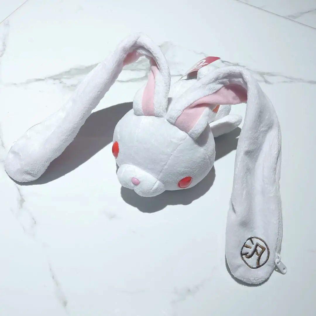 チャックスGP 汎用うさぎ デュアルペンポーチ 汎用ホワイト（ペン