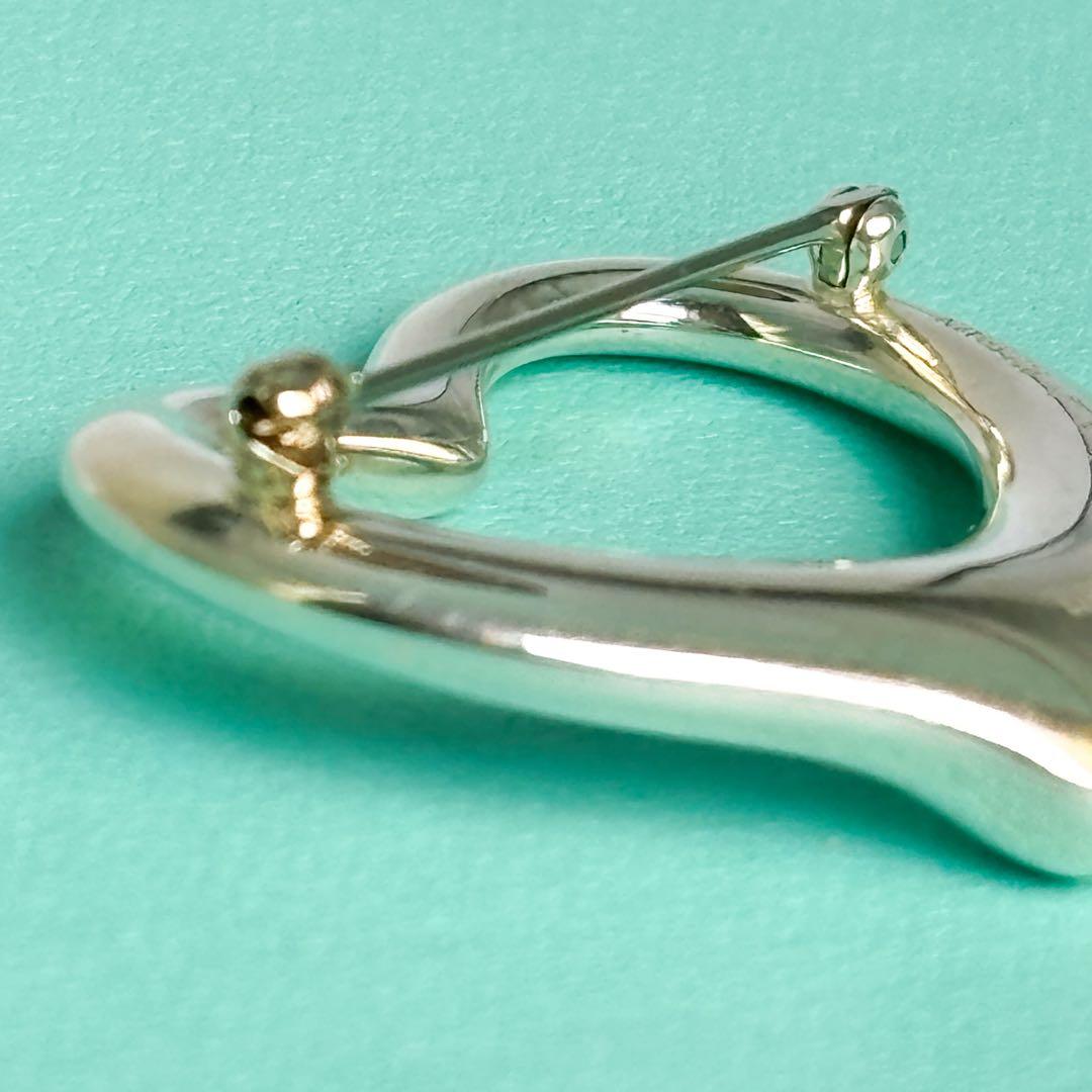 大サイズ☆ティファニー エルサ・ペレッティ オープンハート ブローチ