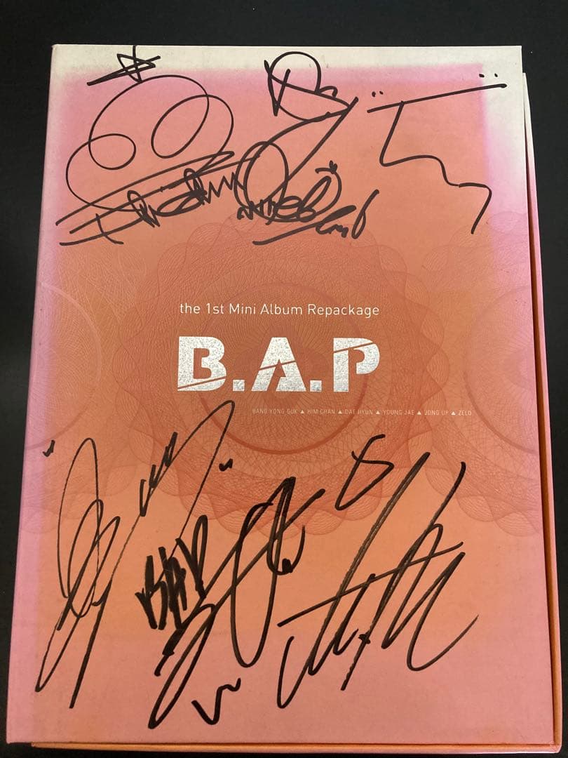 B.A.P 1st MiniAlbum Repackage直筆サイン入りアルバム 入荷情報】 梅津瑞樹さん 「残機1」 直筆サイン入りポストカードが入荷