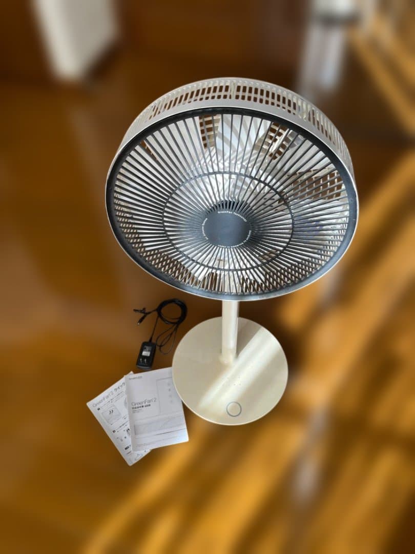 バルミューダ GreenFan2 EGF-1100 ホワイト(ジャンク） - メルカリ