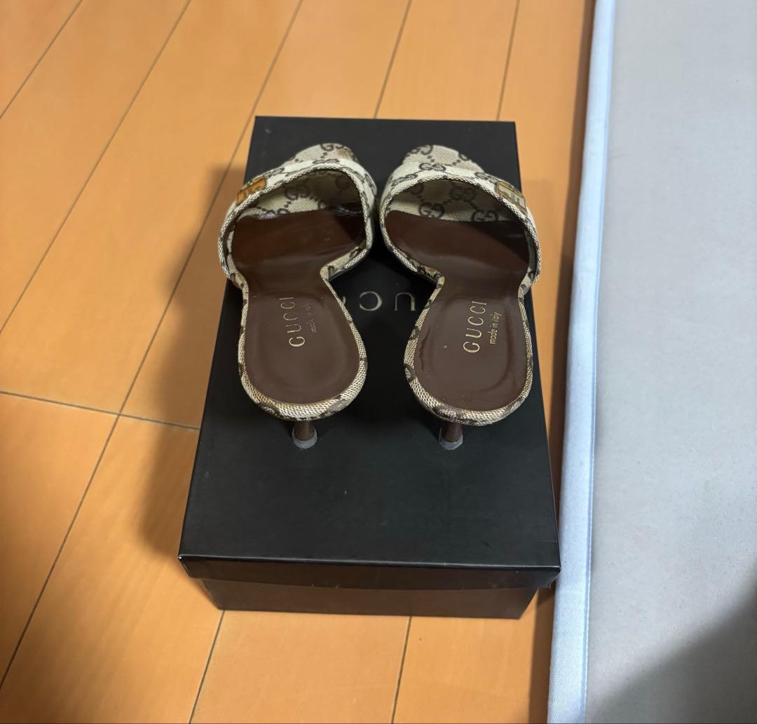 GUCCI GG柄　箱+袋セット　23.5cm