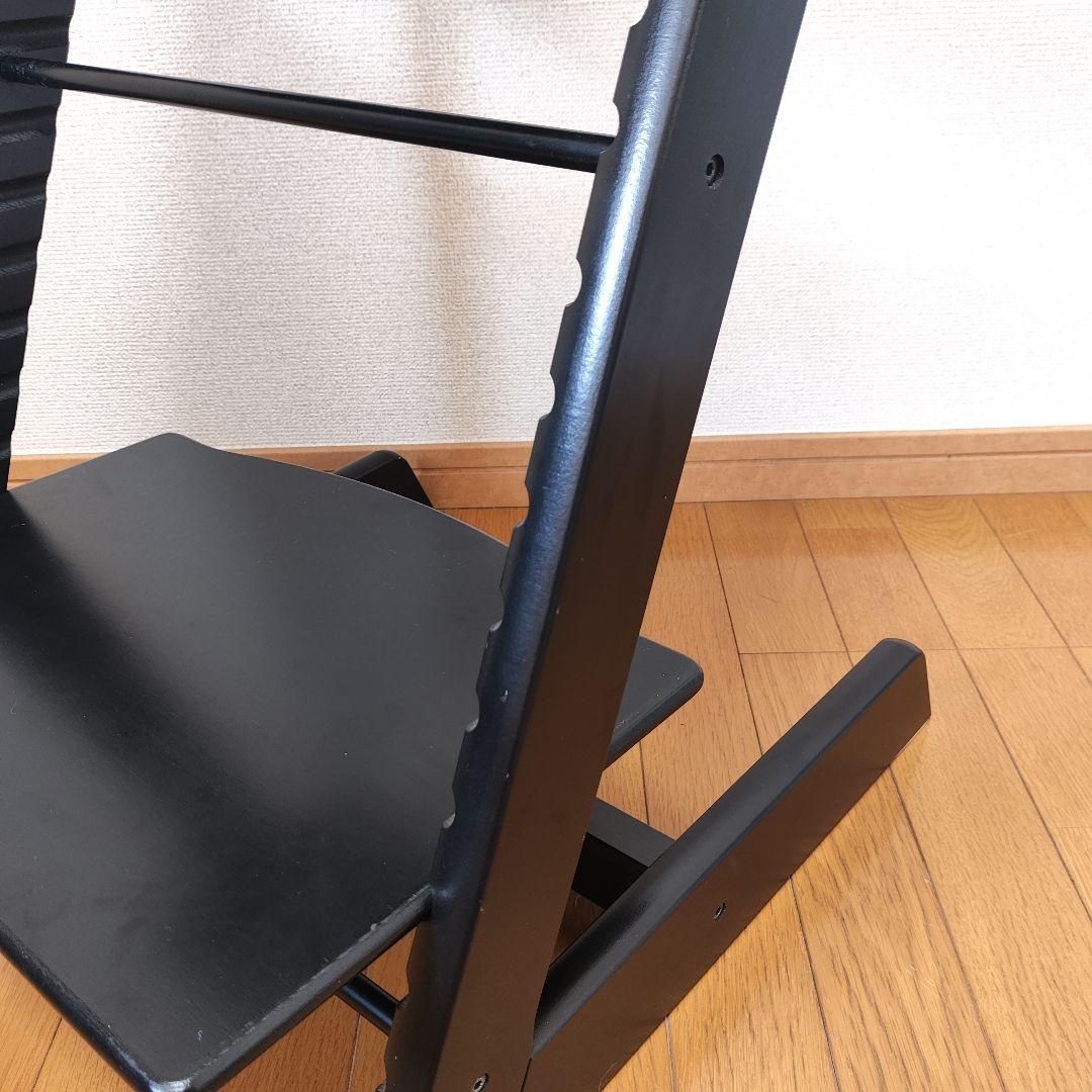 極美品】STOKKE No.4トリップトラップ ブラック 黒