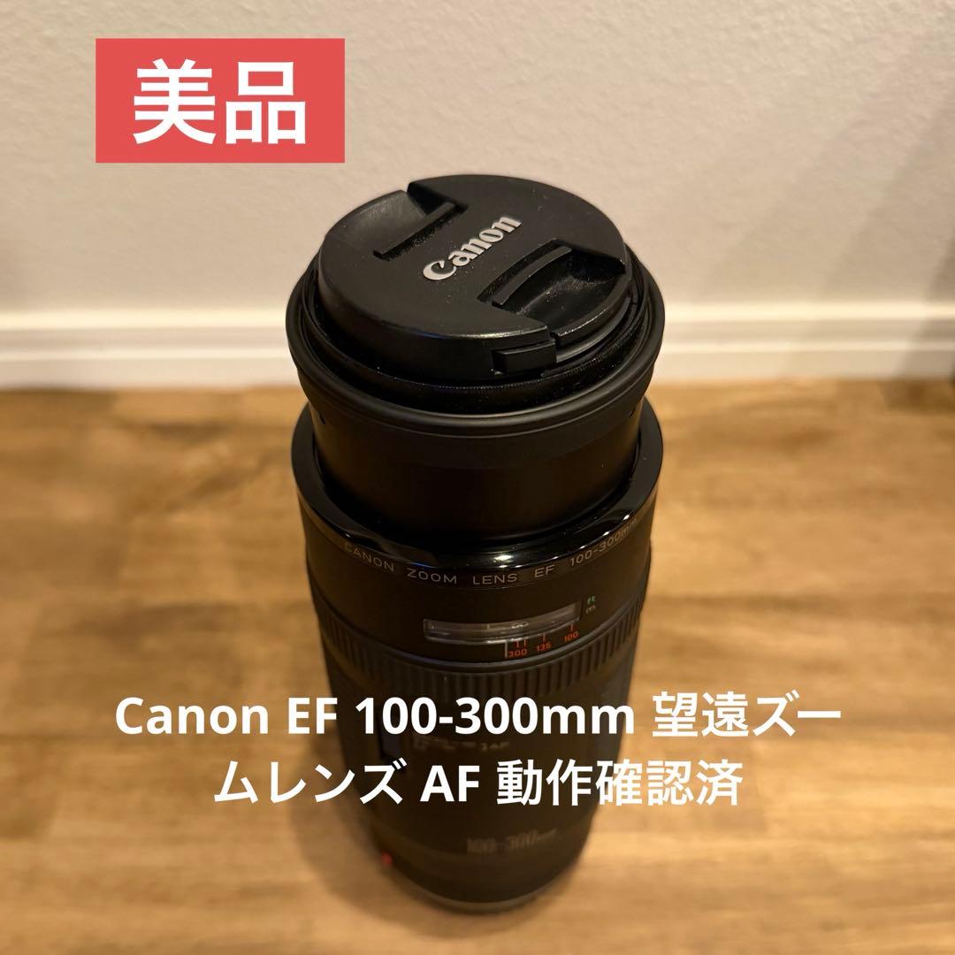 【美品】Canon EF 100-300mm 望遠ズームレンズ AF 動作確認済 Yahoo!オークション -「canon ef 100-300mm 5.6 l」の落札相場・落札価格