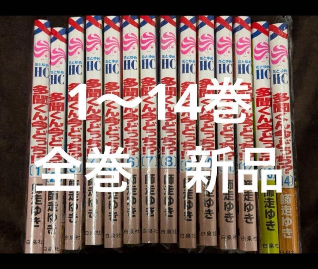 多聞くん今どっち！？ 1-14巻 漫画全巻 既刊全巻 全巻セット 新品