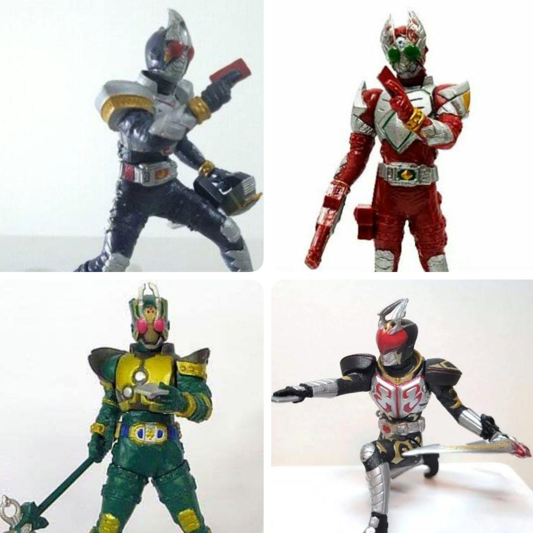HG 仮面ライダー剣 ブレイド ギャレン カリス レンゲル 主役4体セット