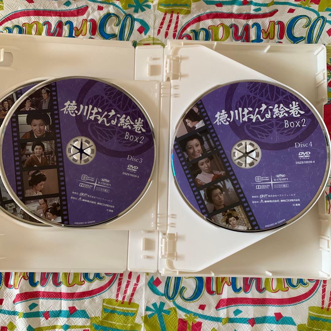 徳川おんな絵巻 DVD(BOX1 〜BOX2)デジタルリマスター版6枚組+６枚組