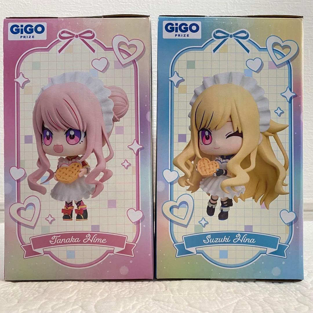 GiGO限定】HIMEHINA デフォルメフィギュア 田中ヒメ 鈴木ヒナ 2種