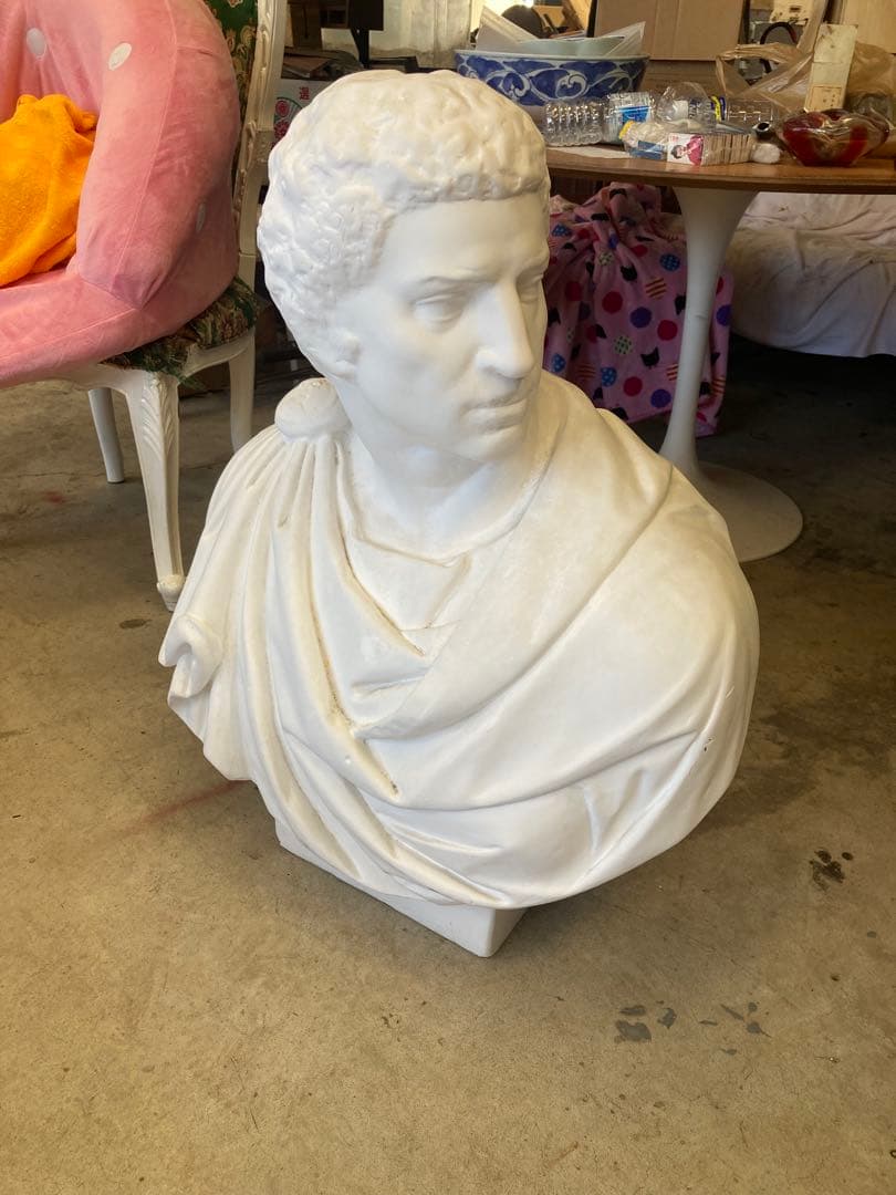 ブルータスの胸像 石膏像 - メルカリ