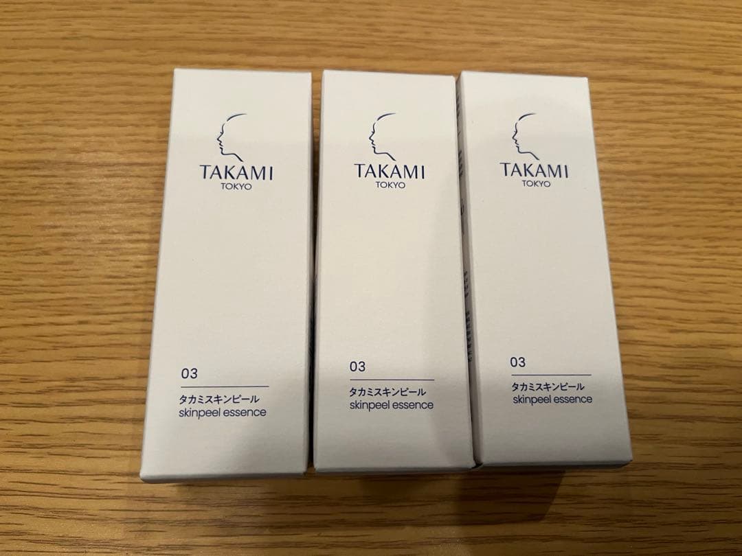 正規品 TAKAMI スキンピールエッセンス 03 3本セット - 美容液人気