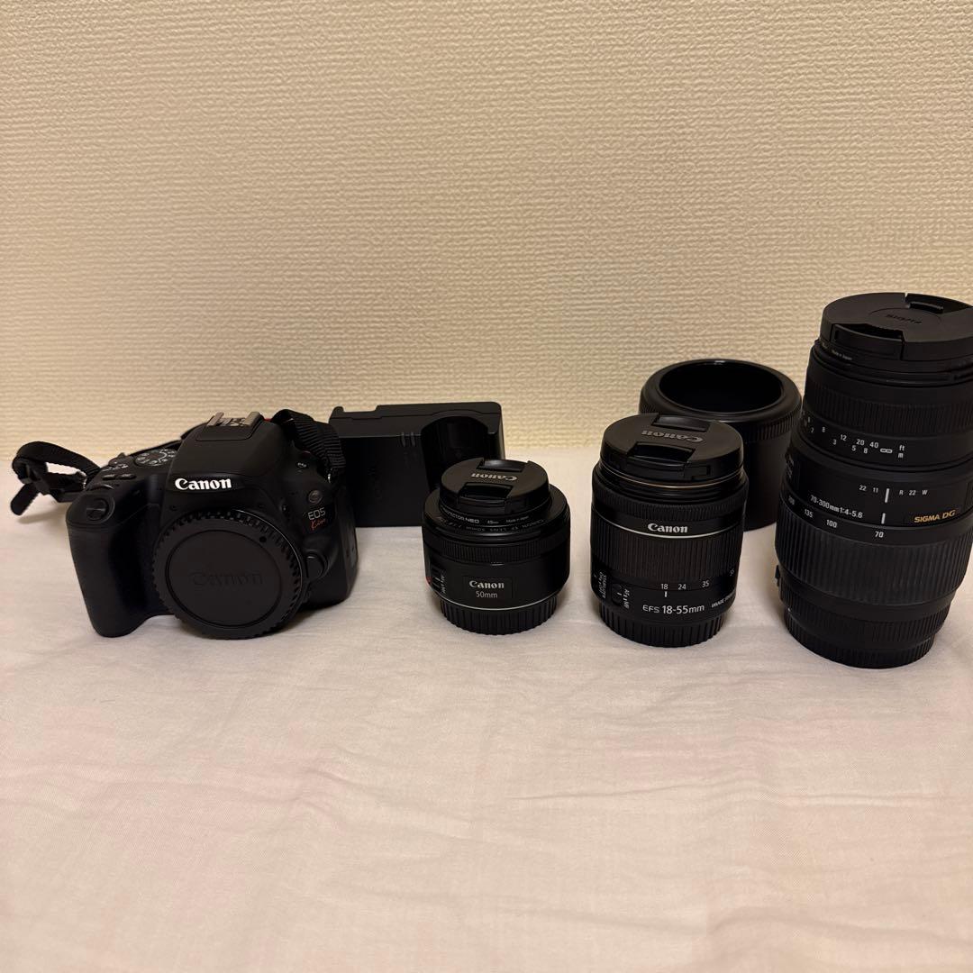 EOS Kiss x9 + レンズ3本セット Amazon | Canon デジタル一眼レフカメラ EOS Kiss X9 ブラック レンズ