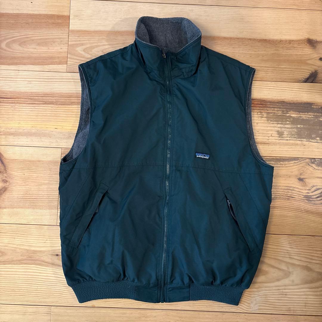 レア patagonia 90's シェルドシンチラベストハンターグリーン XL