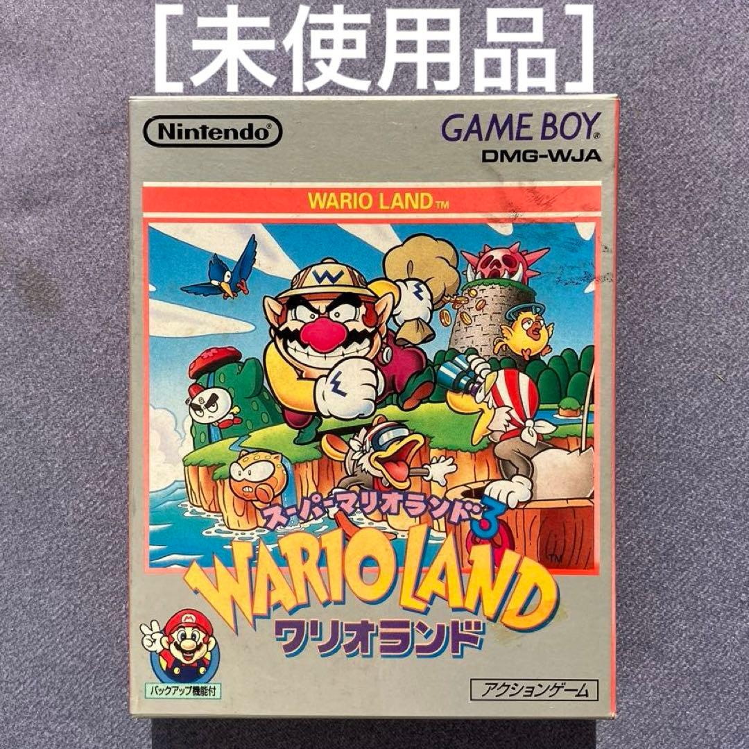 未使用品］ゲームボーイ GB ワリオランドDMG-WJA 日本語版 - メルカリ