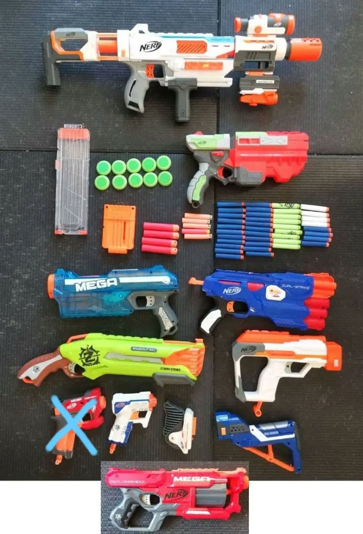 Nerf ナーフ Modulus Dual Vigilon 他 計7個トイガン 楽天市場】ナーフ銃モジュラスの通販
