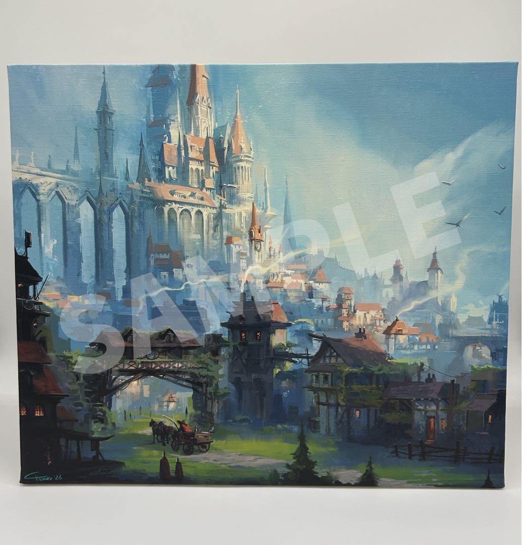 MTG　始まりの町　キャンバスアート MTG 始まりの町 キャンバスアート MTG 始まりの町 キャンバスアート