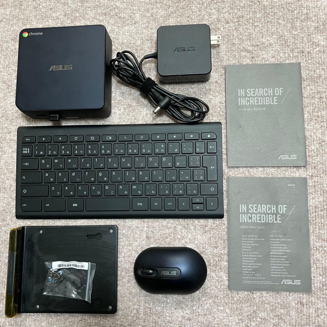 【美品】ASUS Chromebox cn60 Asus Chromebox CN60 Mini Desktop PC Intel Celeron 2955U 1.4GHz 2GB