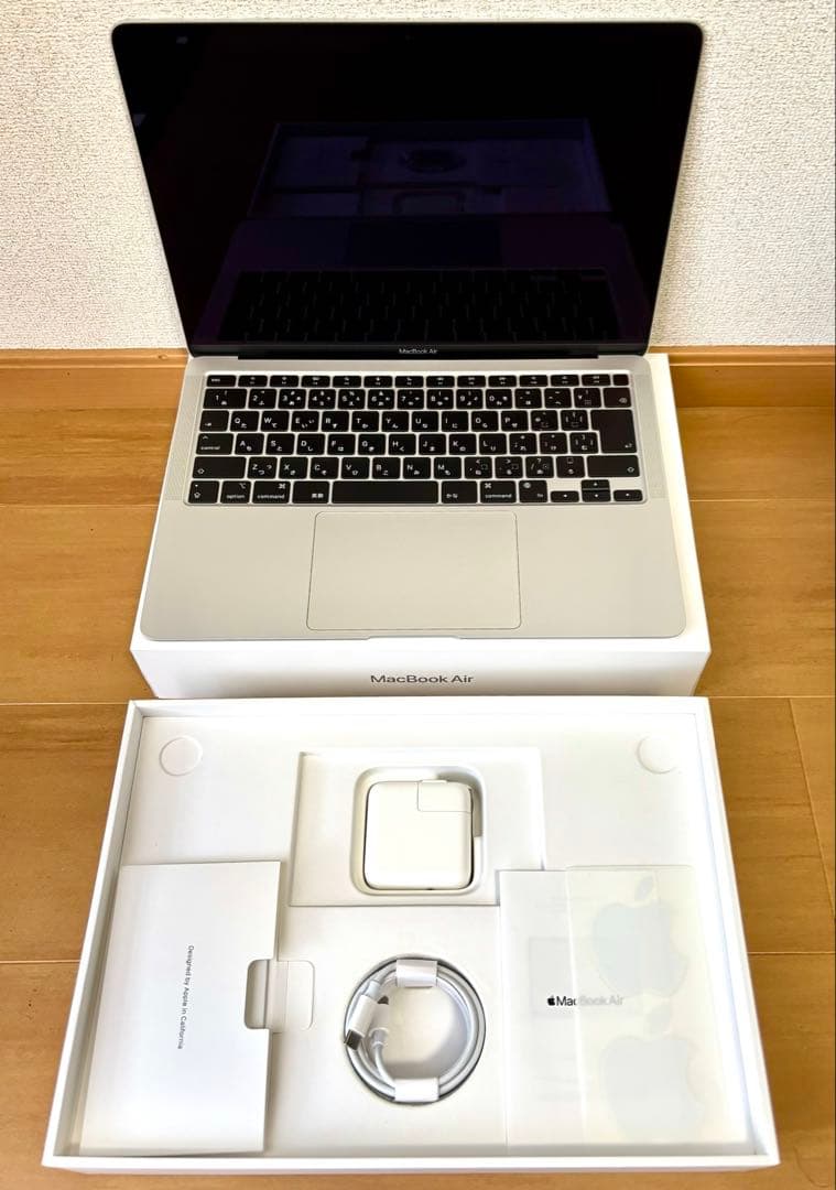 美品】MacBook Air M1,2020 16GB/512GB 13インチ - メルカリ