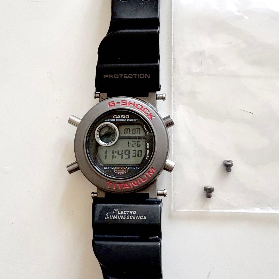 G-SHOCK DW8200 飾りビス付 ジャンク フロッグマン Yahoo!オークション - ジャンク CASIO G-SHOCK フロッグマン DW-8200