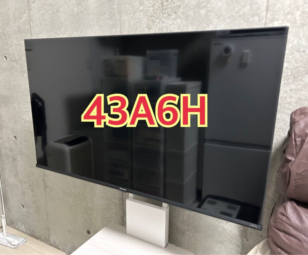 テレビ　ハイセンス　43型　43A6H Amazon | ハイセンス 43V型 4Kチューナー内蔵 液晶テレビ 43A6G Amazon
