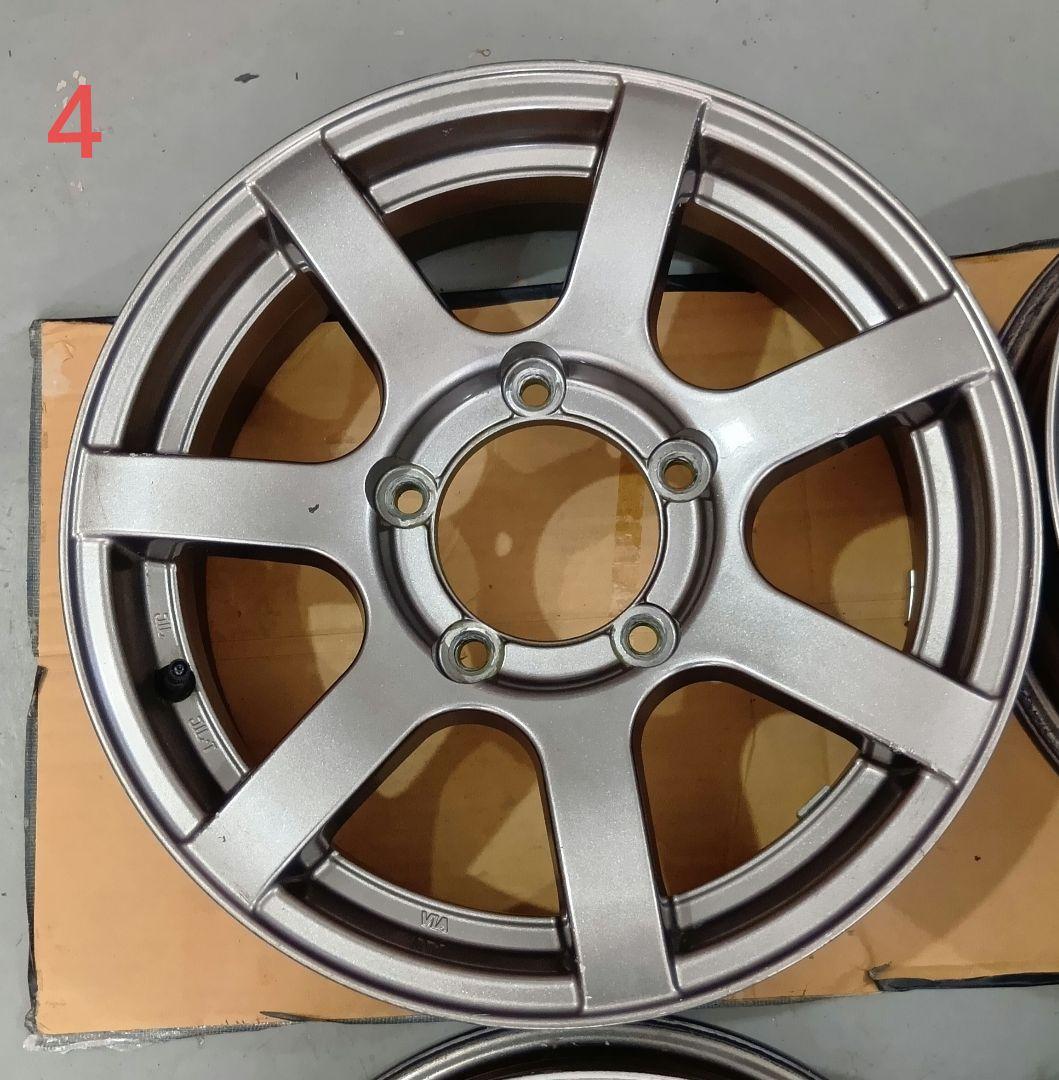 ジムニーJB23W 16インチ 5.5J +20 ホイール4本 スズキ