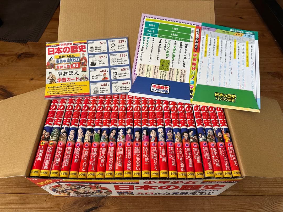 超美品 小学館 少年少女 日本の歴史 全23巻 - メルカリ