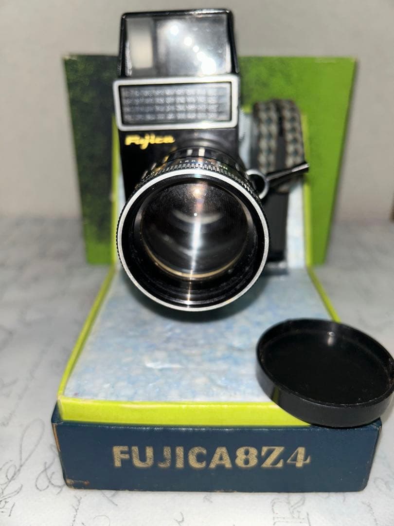 レトロ カメラ FUJICA 8Z4 レンズ付き ビデオカメラ 富士フィルム Fujica 8Z4 8mm MOVIE CAMERA 8mmカメラ レトロカメラ